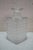 Glass Vintage Fostoria Glass Geometric Square Liquor Bar Bottle Decanter For Sale - Image 7 of 15