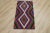 1980s African Red Blue Ikat Small Rug For Sale In Sacramento - Image 6 of 13
