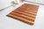 Turkish Mid 20th Century Handwoven Striped Boho Area Rug For Sale - Image 3 of 10