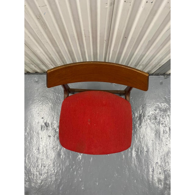 Wood 1960s Teak Dining Chair in the Style of Erik Buch for Funder-Schmidt & Madsen, Odense For Sale - Image 7 of 10