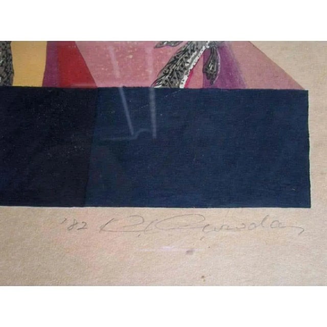 Chinese Chinese Silk Screen Lithograph For Sale - Image 3 of 8