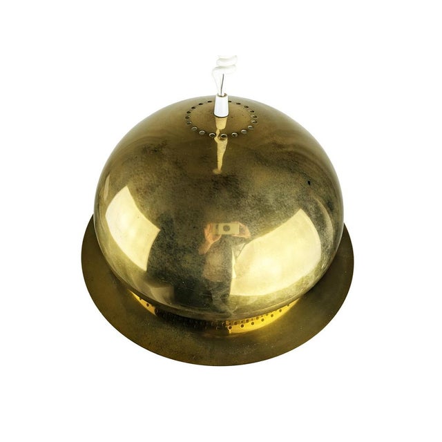 Brass and Optical Glass Nictea Pendant Lamp by Tobia and Afra Scarpa for Flos, 1971 For Sale - Image 9 of 18