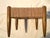 Mid-Century Modern Danish Cord Foot Stool For Sale - Image 12 of 14