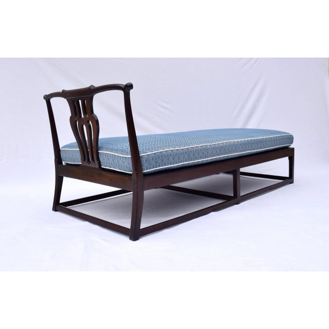 Wood English Chippendale Style Chaise Daybed For Sale - Image 7 of 12