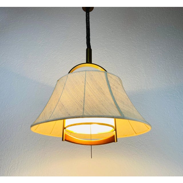 Height Adjustable Pendant Lamp by Temde, 1970s For Sale - Image 10 of 12