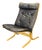 Siesta Lounge Chair in Leather attributed to Ingmar Relling, Norway, 1970s For Sale