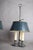 French Bouillotte Lamps in Silvered Metal, 1940s, Set of 2 For Sale - Image 14 of 18