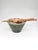 Ceramic Set of Six Hand-Painted Assorted Floral & Artisan Motif Bat Trang Ceramic Bowls For Sale - Image 7 of 15