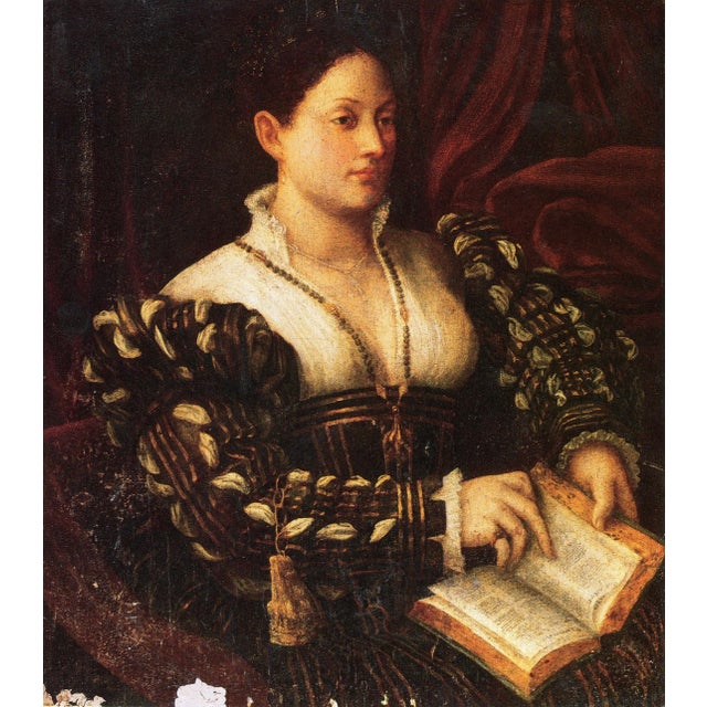 A Lady by Francesco Torbido Reproduction Print | Chairish