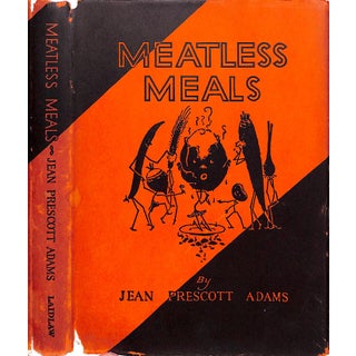 "Meatless Meals" 1931 Adams, Jean Prescott For Sale