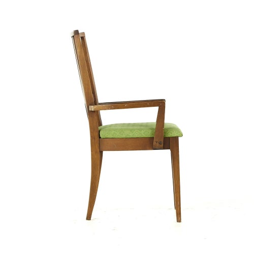 Broyhill Brasilia Mid Century Dining Chairs With Captain Set of