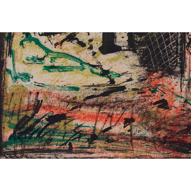 Paper Erik Levesque, Abstract Edition 135/195, 1990s, Lithograph For Sale - Image 7 of 15