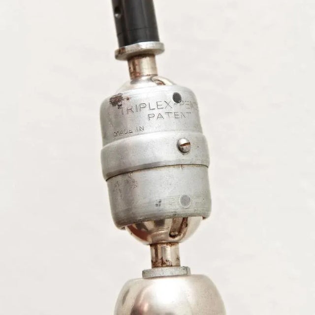 Black Triplex Wall Lamp by Johan Petter Johansson, 1930s For Sale - Image 8 of 9