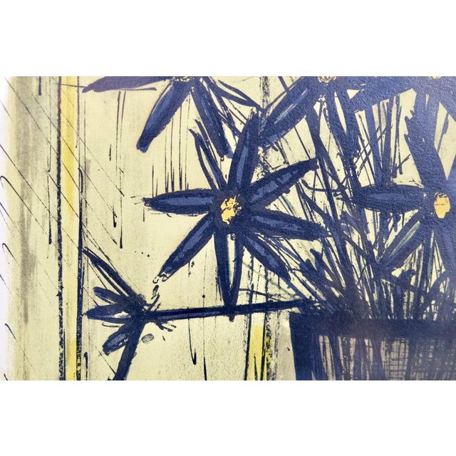 Bernard Buffet, Bouquet of flowers, Lithograph For Sale - Image 11 of 12