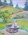 This original 1996 signed landscape oil painting was done on location by David Beynon Pena on an island in the Fox Islands...
