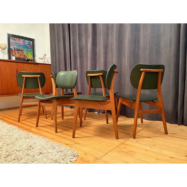 Dining Chairs, 1960s, Set of 6 For Sale - Image 11 of 18