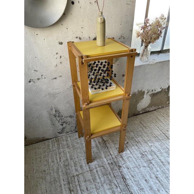 Renewed Pine Bookcase, 1970s For Sale - Image 6 of 18