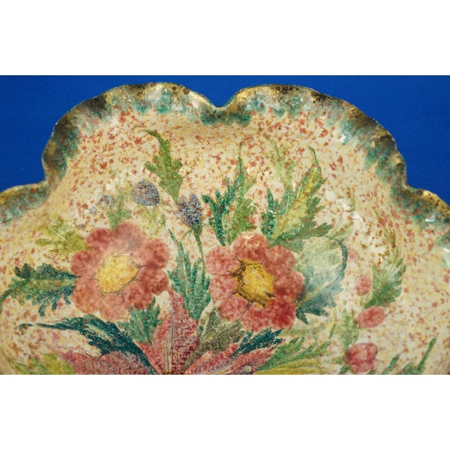 Vintage Italian Ceramic Bowl Centerpiece by Saca Sesto Fiorentino, 1940s For Sale - Image 17 of 18