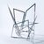 Sitting Bull Chair in Stainless Steel and Clear Glass and by Orfeo Studio For Sale - Image 4 of 9