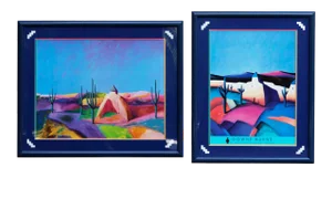 Downé Burns Southwestern Art Prints - a Pair