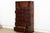 Antique Painted Japanese Chest on Chest Tansu For Sale - Image 4 of 12