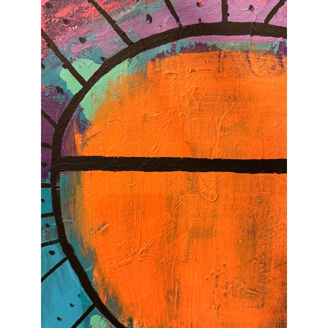 Contemporary "To the Sun" Original Abstract Painting by Devyn Nicole For Sale - Image 3 of 12