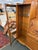 Brown Victorian Carved Oak Wood Side by Side Secretary Desk & Bookcase, Antique For Sale - Image 8 of 12