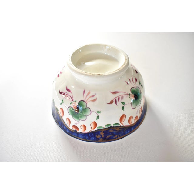 Antique 19th-Century Gaudy Welsh Rose Luster Tea Leaves Waste Bowl For Sale In San Francisco - Image 6 of 9