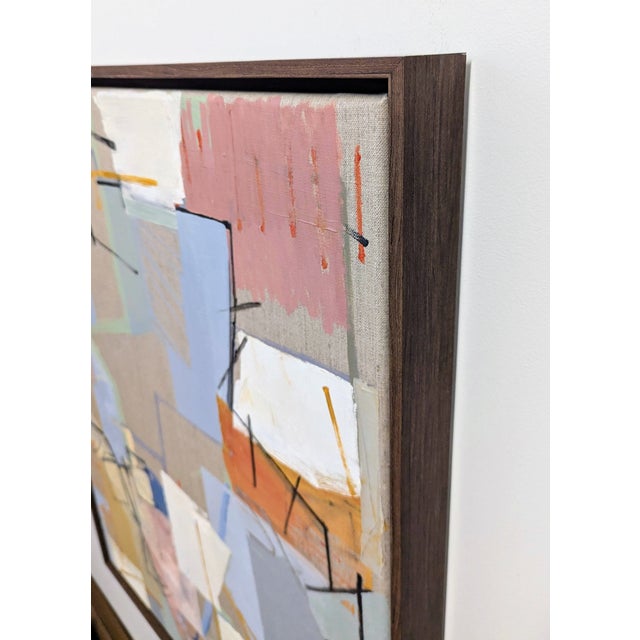 Abstract Contemporary Fall to Pieces | Original Oil Painting by Anne Abueva For Sale - Image 3 of 4