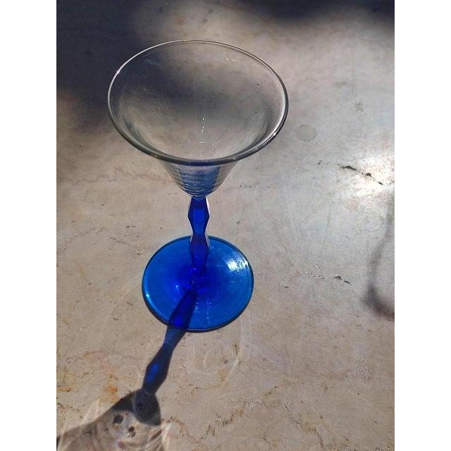 1920s Collector's Glasses attributed to Joseph Hoffman and Venini, 1920s, Set of 2 For Sale - Image 5 of 11