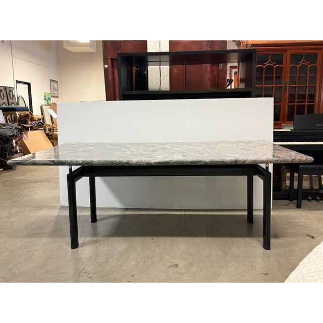 Design Plus Gallery presents the LC6 “Tube d’Avion” Base + Granite Top Dining Table from Le Corbusier. This interpretation...