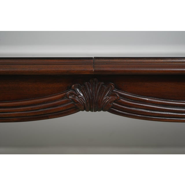 Maitland Smith Mahogany Louis XVI Inlaid Dining Table For Sale In Philadelphia - Image 6 of 18