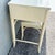 Mid 20th Century Vintage Coastal Pink and Cream Faux Bamboo Writing Desk With Low Stool by Thomasville For Sale - Image 5 of 9