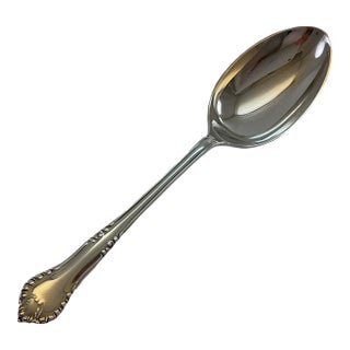 The Finest, Silver Plated Dessert Spoon, Chesterfield. For Sale