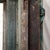 Antique Indian Carved and Painted Teakwood “Krishna” Door + Frame For Sale In Santa Fe - Image 6 of 8