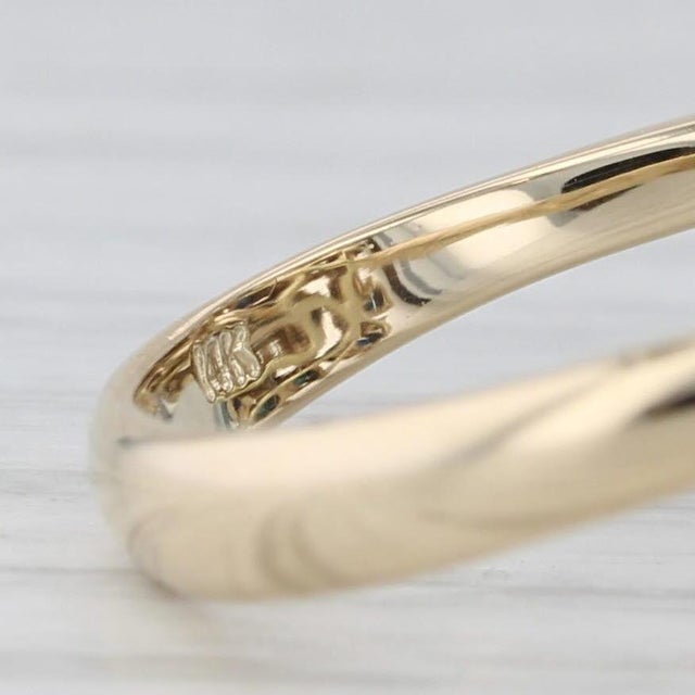 4.73ctw Blue Sapphire Diamond Cluster Ring 14k Yellow Gold Size 7 Cocktail For Sale - Image 4 of 8