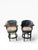 Contemporary Pama Furniture Black and Gold Swivel Bar Stools - Set of 2 For Sale - Image 3 of 10