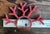Red Red Coral Beaded Napkin Rings For Sale - Image 8 of 13