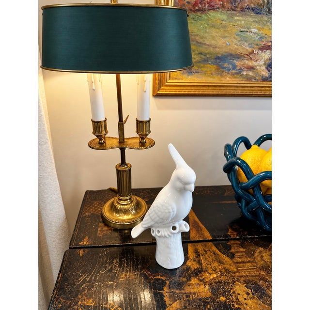 Single Blanc De Chine Cockatoo Bud Vase For Sale - Image 11 of 11