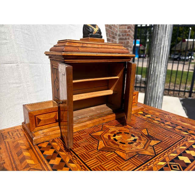 Late 19th Century Moroccan Small Secretary in the Empire Style For Sale - Image 12 of 17