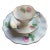 1950s e.b. Foley (Foley China) Fine Bone China Teacup Trio - “Glengarry Thistle” For Sale
