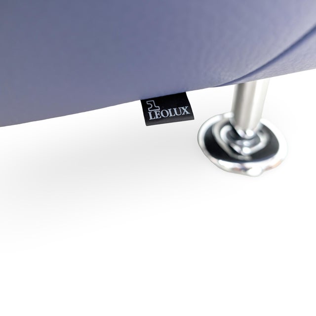 Chaise Lounge in Leather from Leolux For Sale - Image 9 of 12