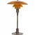 PH3/2 Table Lamp with Amber Glass Shades by Poul Henningsen, 1920s For Sale - Image 9 of 9