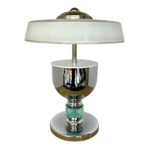 Massive Art Deco Table Lamp From 40's