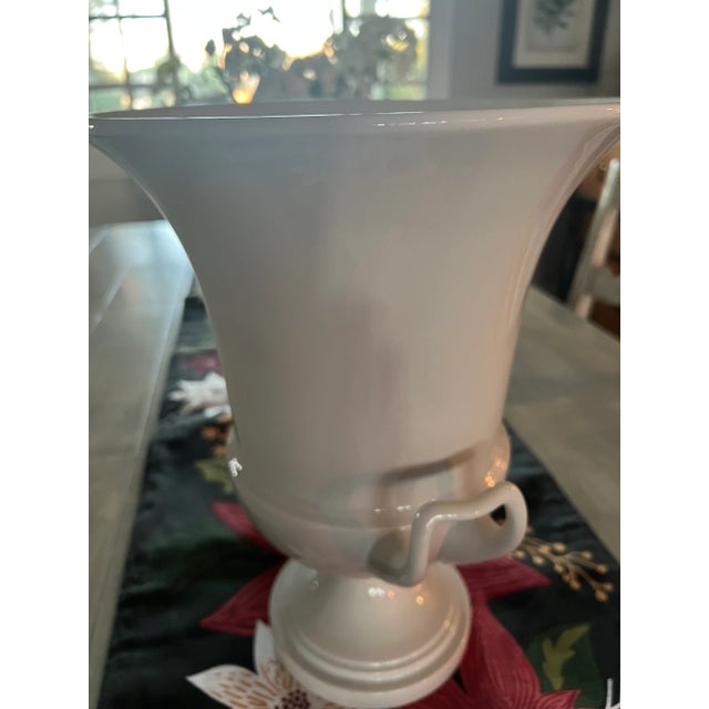 Furstenberg White Porcelain Vase is in mint condition as it has never been used. This was purchased in 2009 and was new....