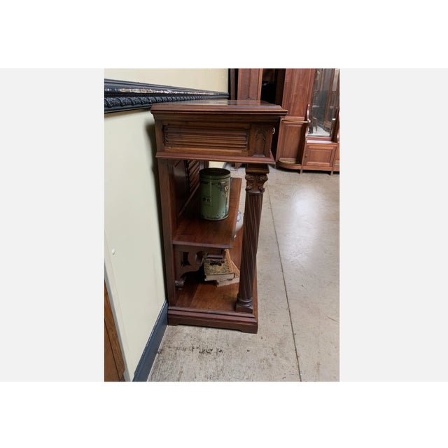 19th Century Antique Neo-Gothic Credenza, 1880 For Sale - Image 5 of 12