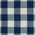 Sample - Schumacher Barnes Performance Check Fabric in Blue For Sale
