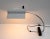 Lamp, ivory lacquered aluminum and chrome and black metal. European Plug (up to 250V).The wiring of this item may be...