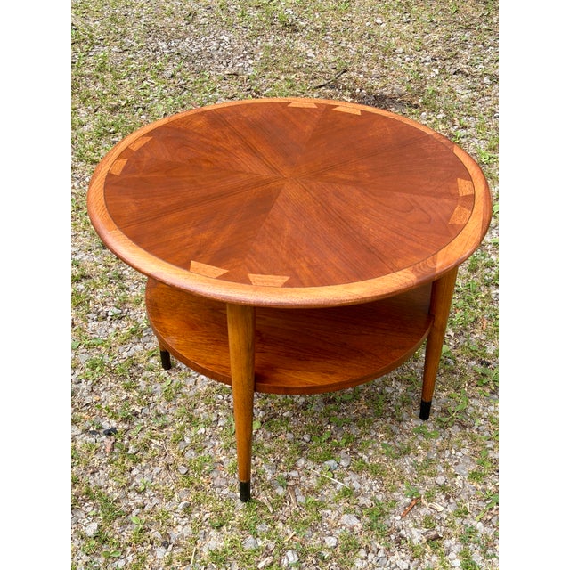 1950s Lane Acclaim Round Side Table For Sale - Image 6 of 12