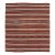 Galerie Shabab Collection Mid-20th Century Handmade Turkish Flatweave Kilim Square Area Rug For Sale